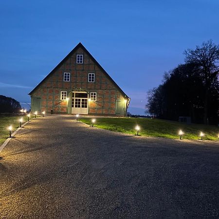Niedersaechsisches Hallenhaus Im Modernen Gewand 利林塔尔 外观 照片