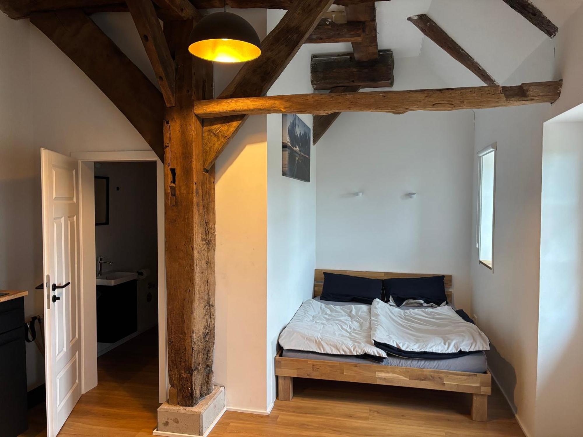 Niedersaechsisches Hallenhaus Im Modernen Gewand 利林塔尔 外观 照片